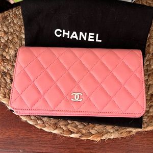 Authentic Chanel Long Wallet in EUC💕